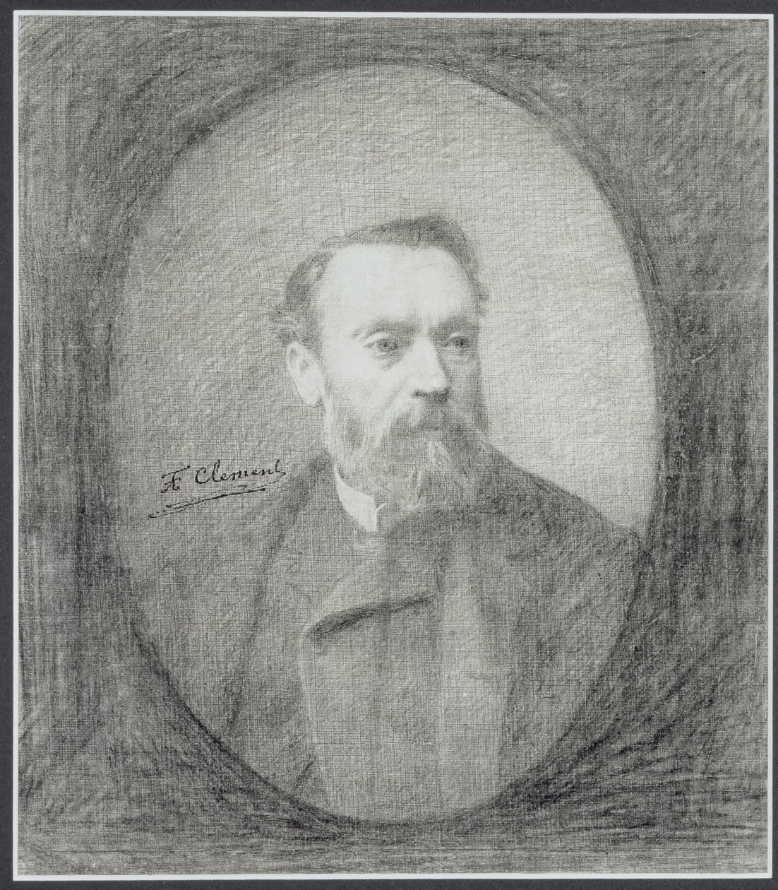 Self Portrait  av Felix Auguste Clement