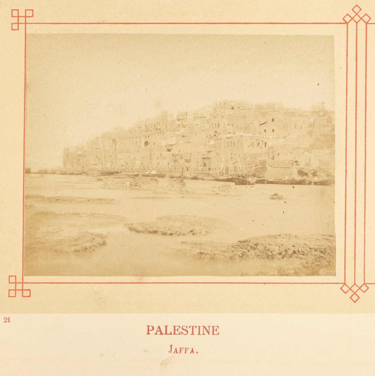 Jaffa av Félix Bonfils