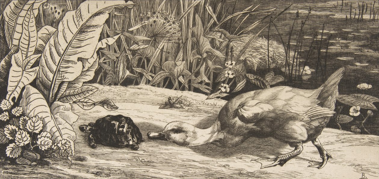 Det okända, 1862. av Felix Bracquemond