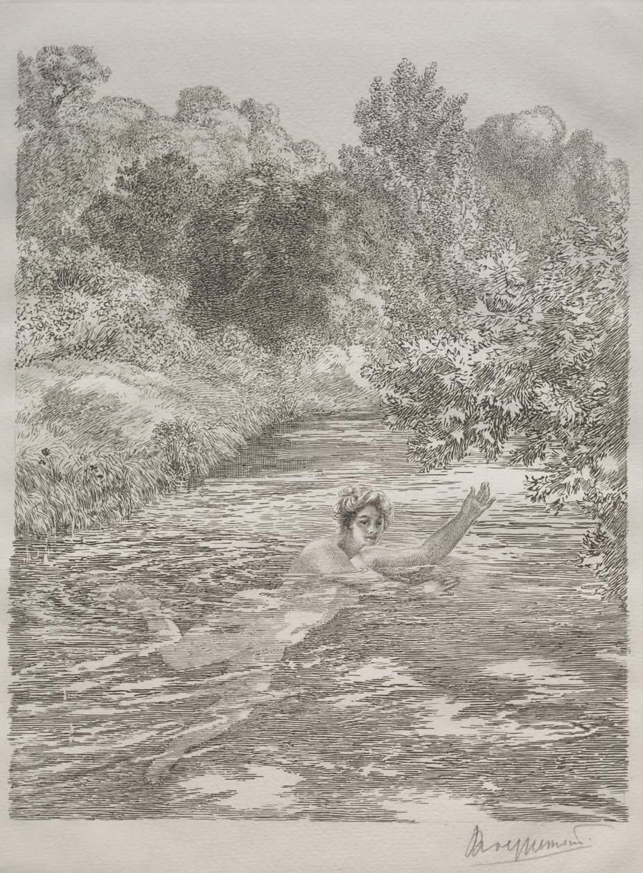 Badaren av Felix Bracquemond