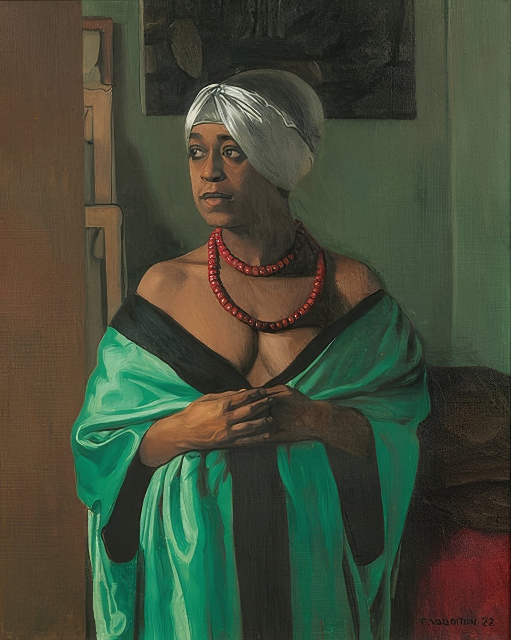 Aïcha. 1922 av Felix Edouard Vallotton