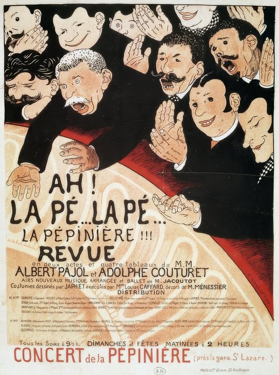 Ah! Pe... Pe... Pe... Pepiniére av Felix Edouard Vallotton