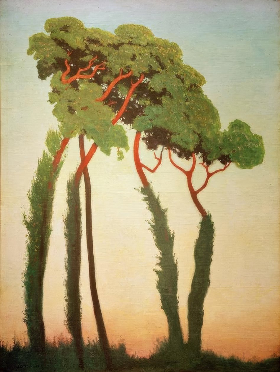 Sista strålarna av Felix Edouard Vallotton