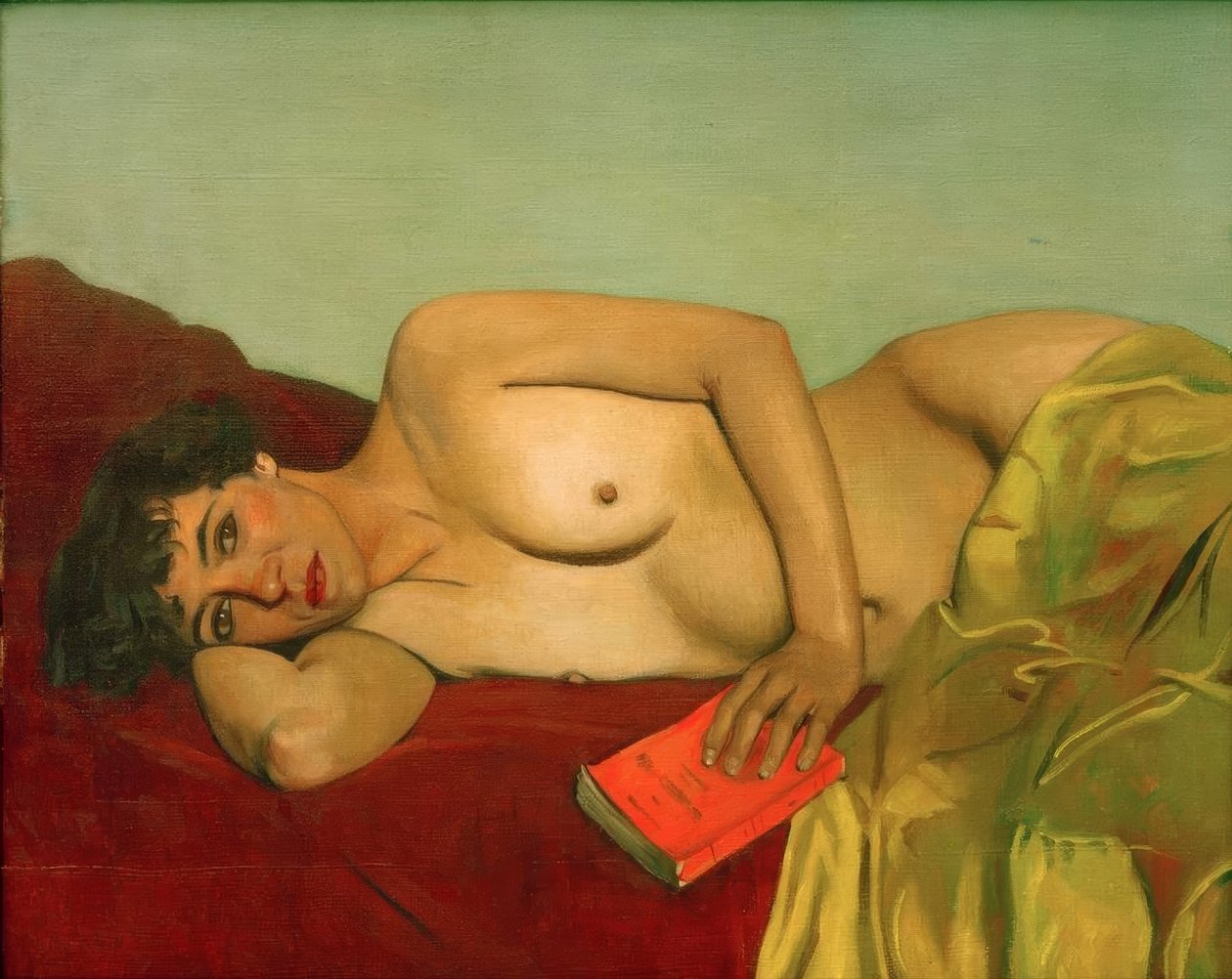 Den fastställda läsningen av Felix Edouard Vallotton