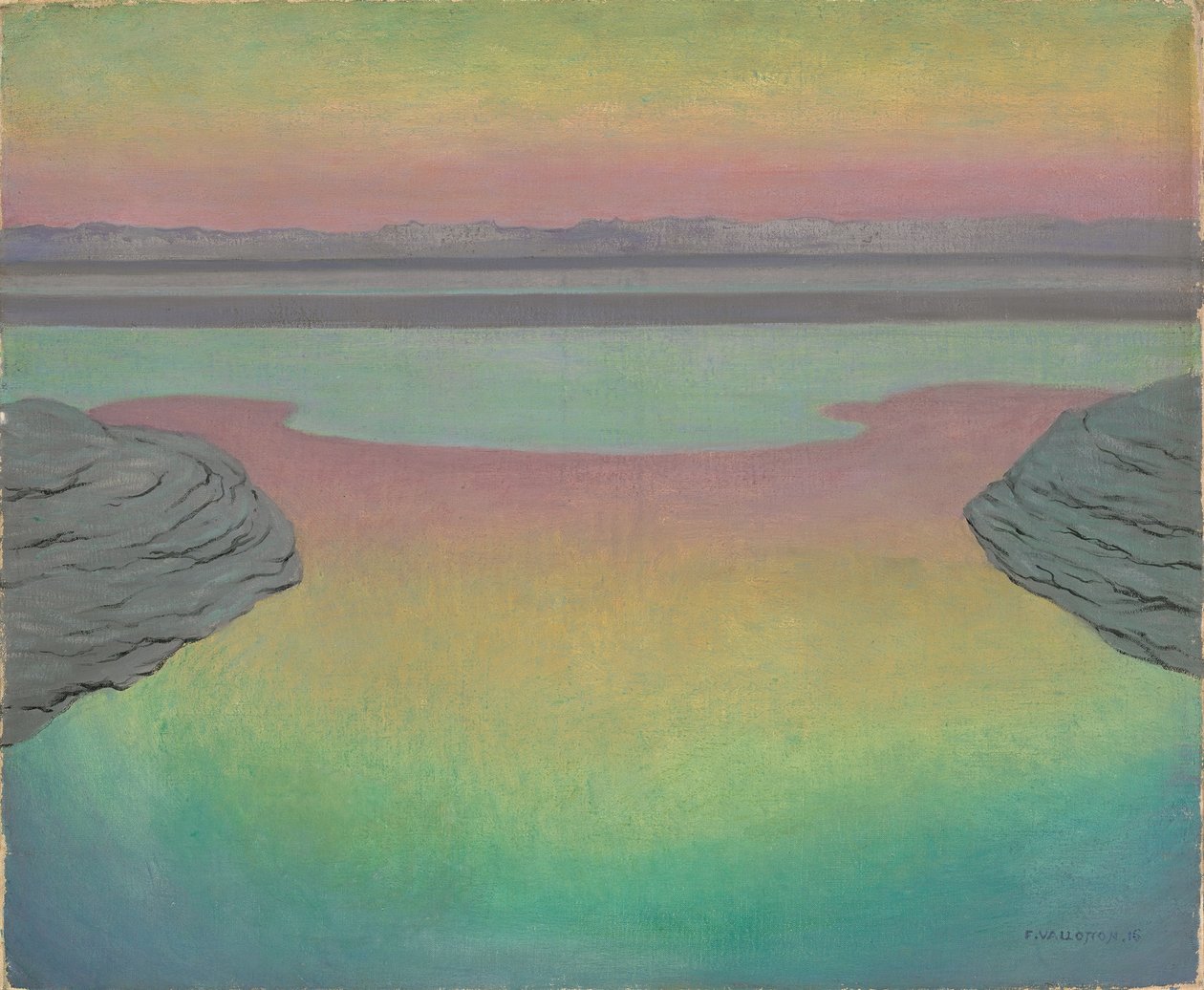 Högvatten i kvällsljus, 1915 av Felix Edouard Vallotton