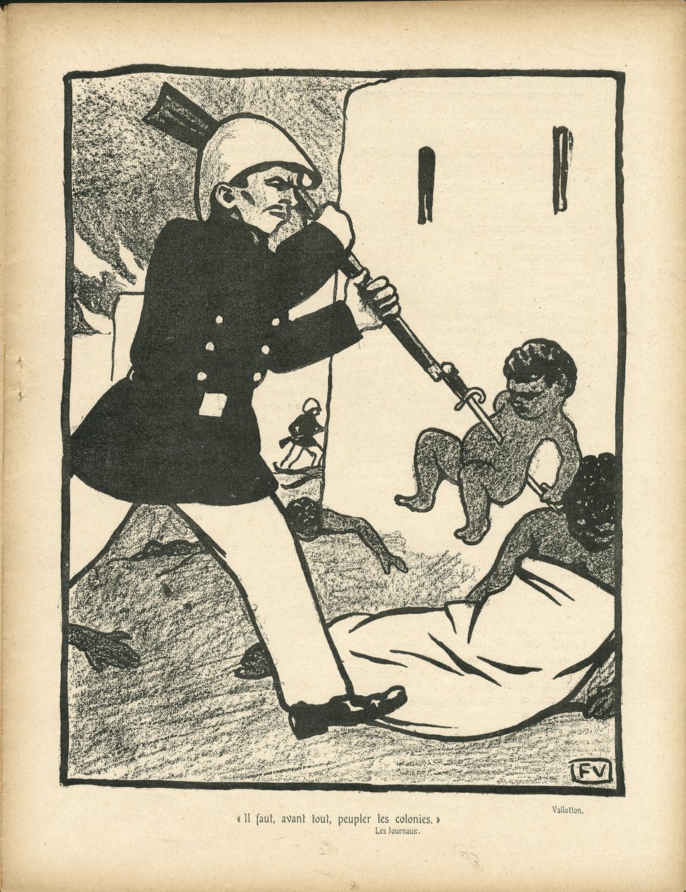 Illustration av Felix dit Vallotton av Felix Edouard Vallotton