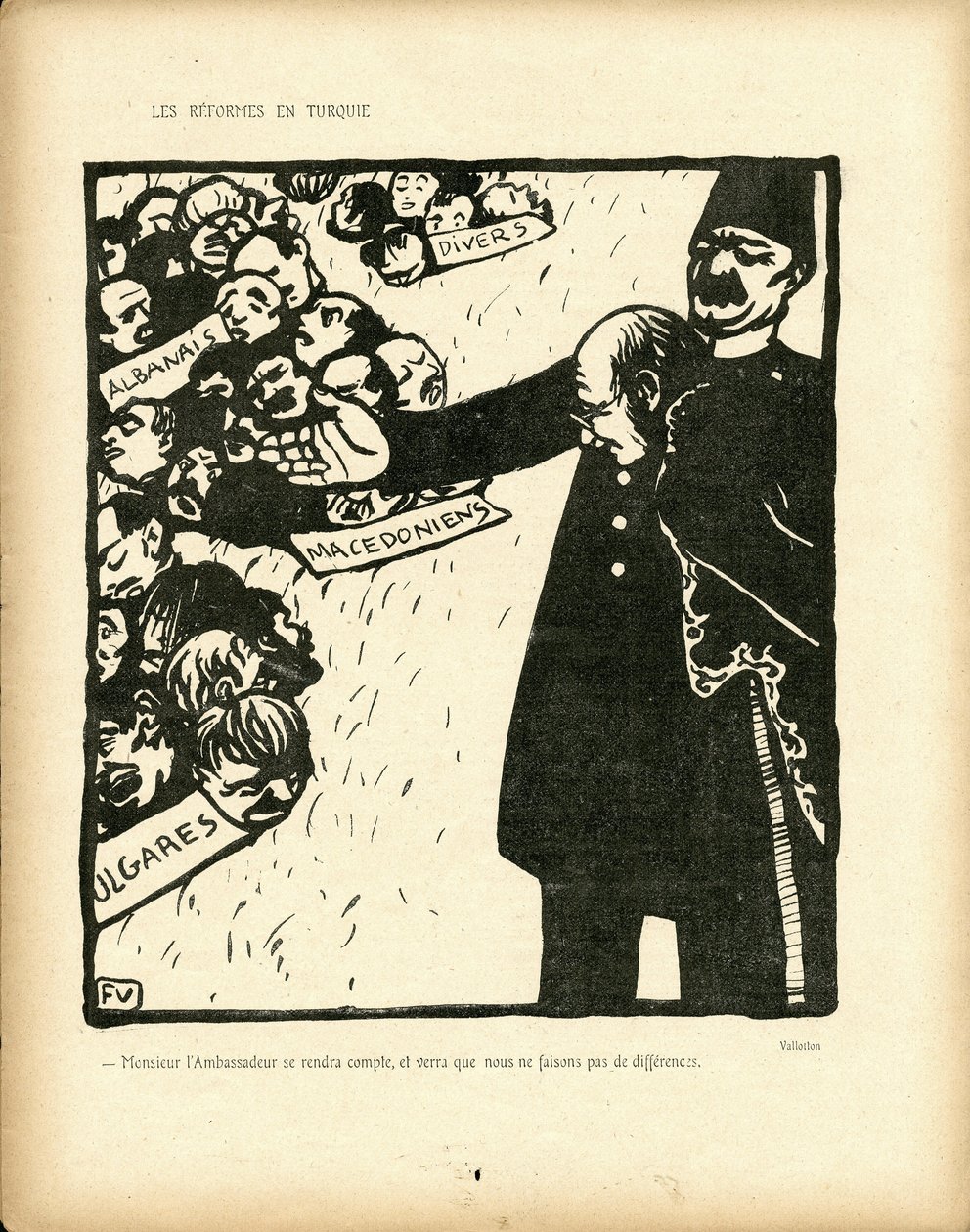 Illustration av Felix dit Vallotton av Felix Edouard Vallotton