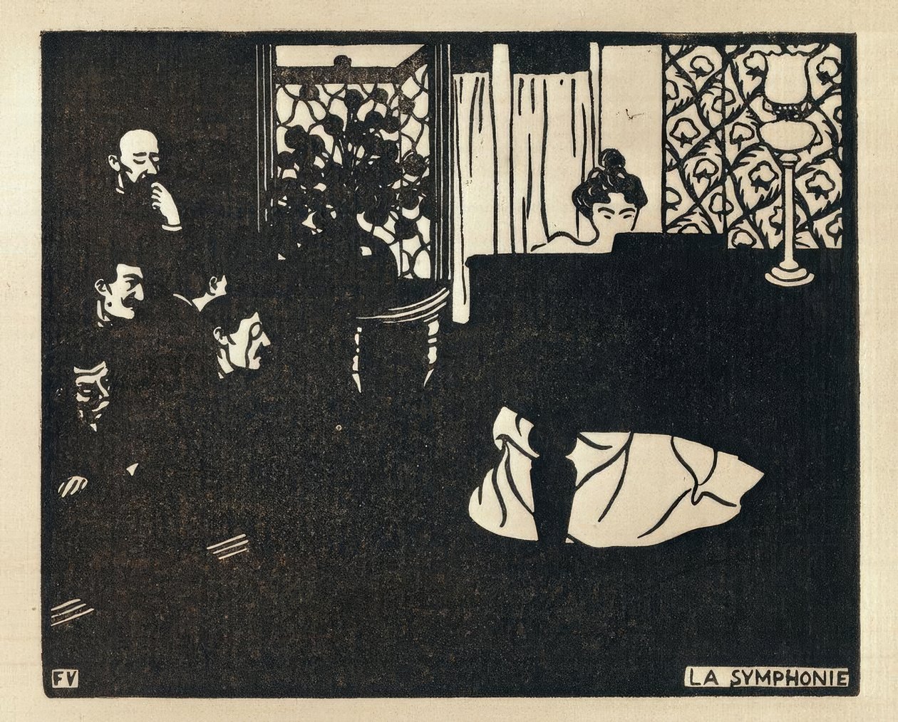SYMFONIN av Felix Edouard Vallotton