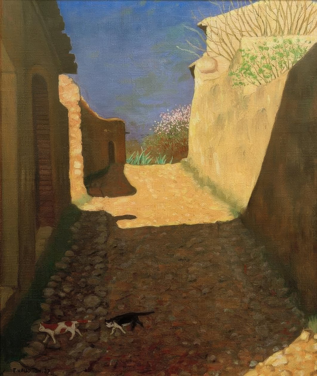 Den soliga gatan av Felix Edouard Vallotton