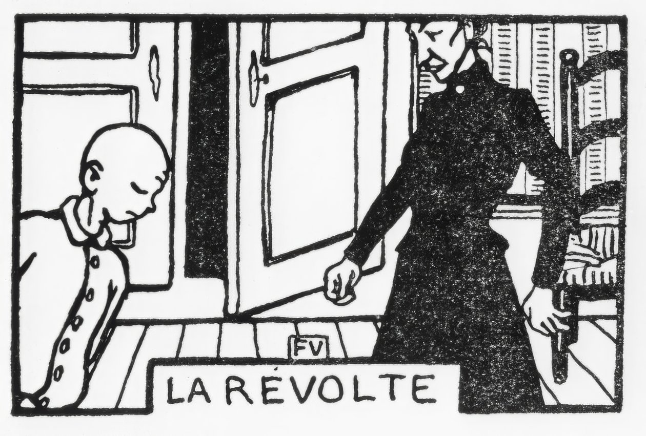 Revolten av Felix Edouard Vallotton