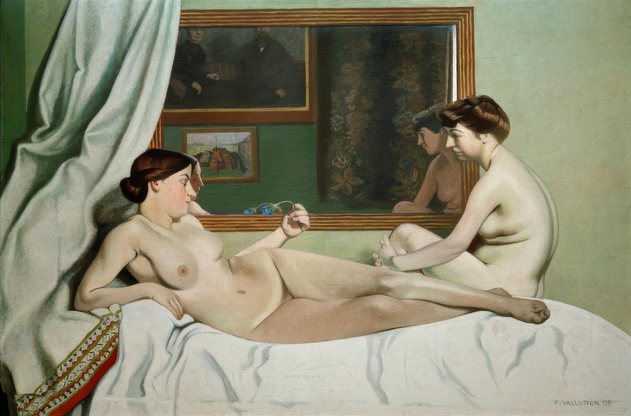 Resten av modellerna av Felix Edouard Vallotton