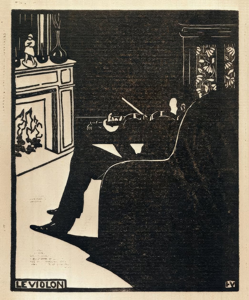 Fiolen av Felix Edouard Vallotton
