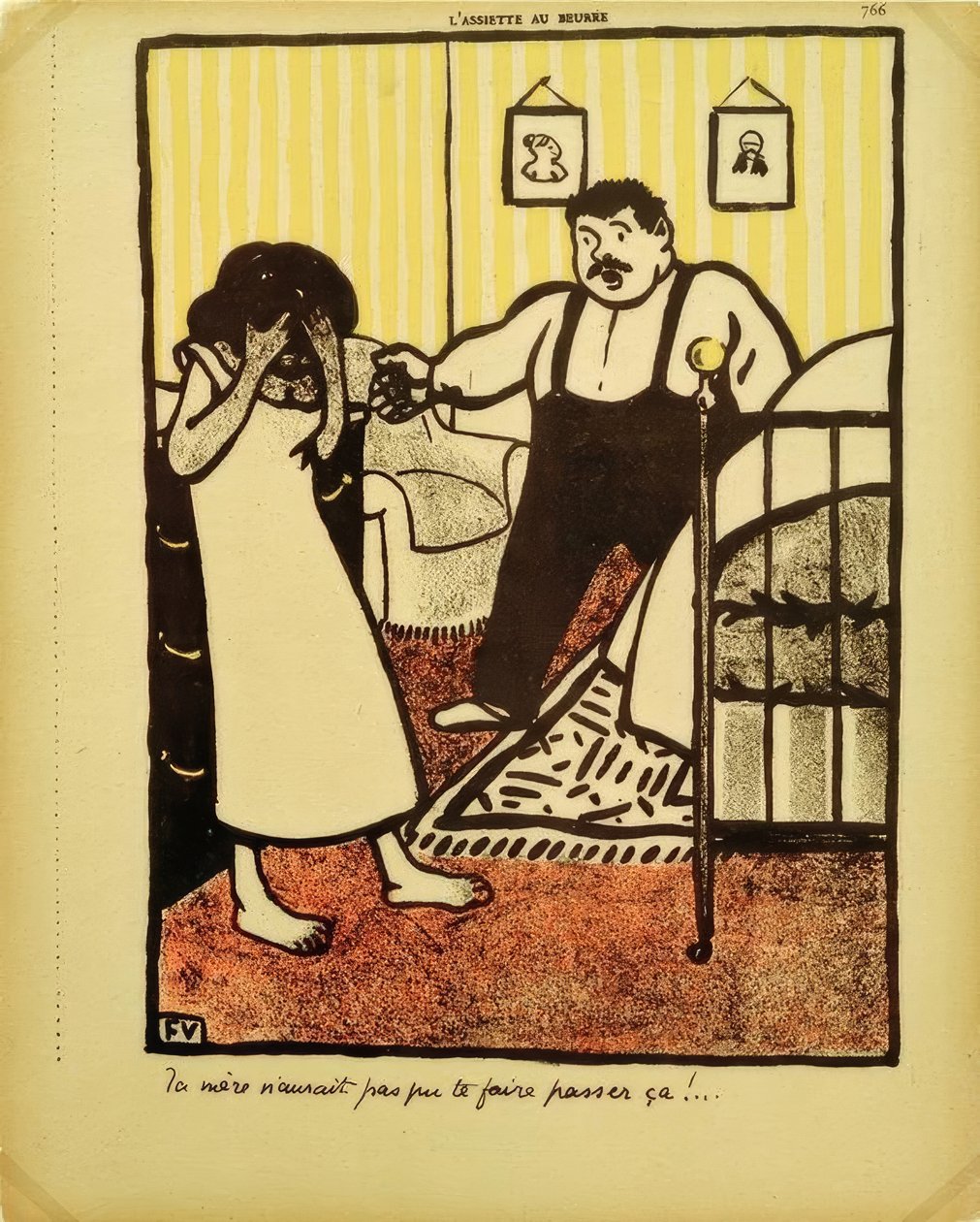 Kunde inte din mamma ha klarat detta? av Felix Edouard Vallotton