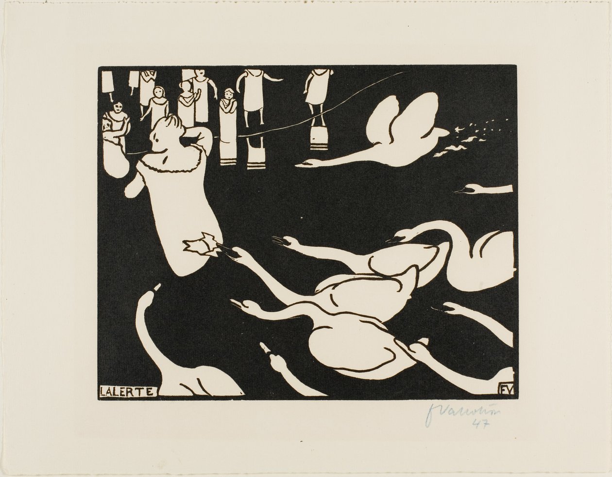 Alarmet av Felix Edouard Vallotton