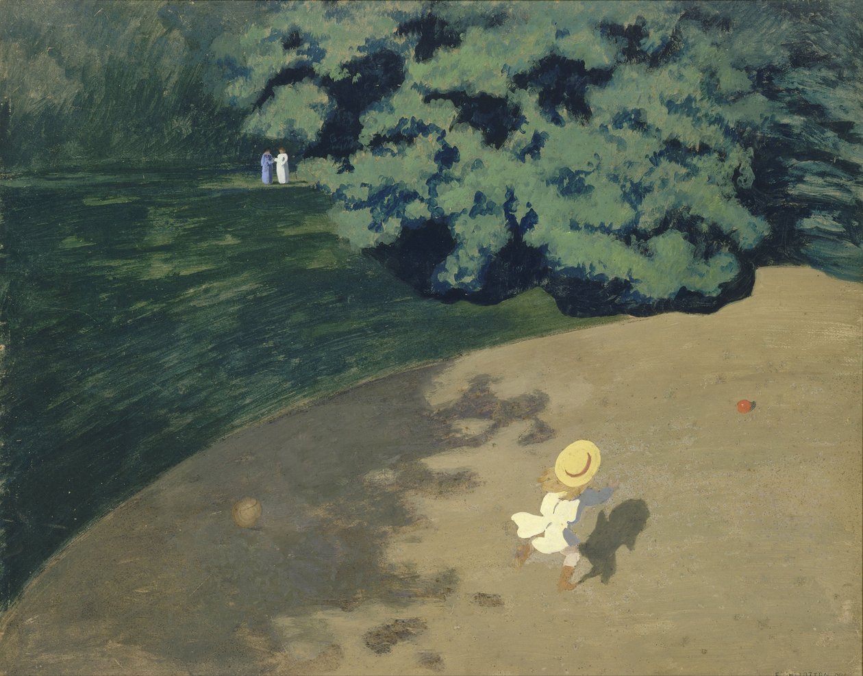 Balen, 1899 av Felix Edouard Vallotton