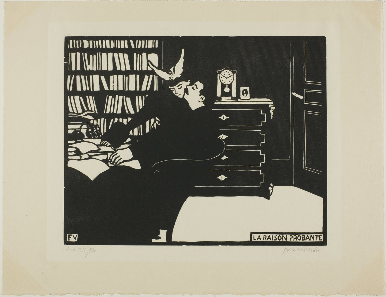 The Cogent Reason, tallrik fyra från Intimacies av Felix Edouard Vallotton