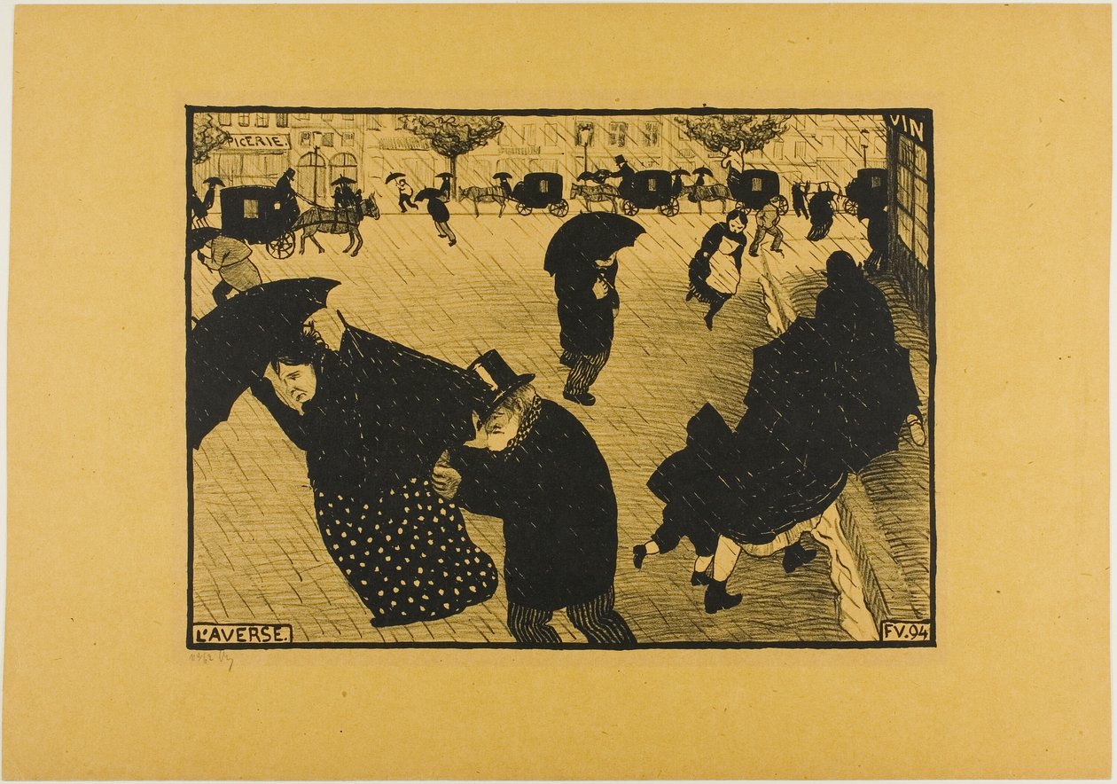 Duschen av Felix Edouard Vallotton