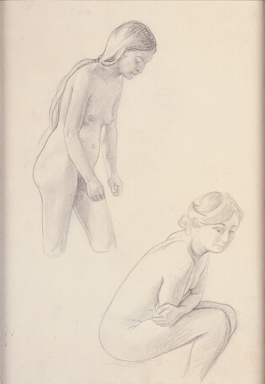Två nakenbilder av Felix Edouard Vallotton