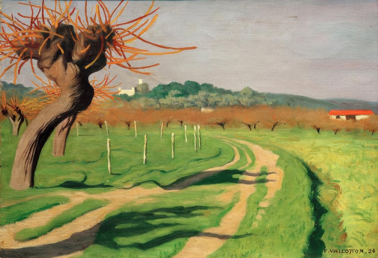 Cagnedalen av Felix Edouard Vallotton