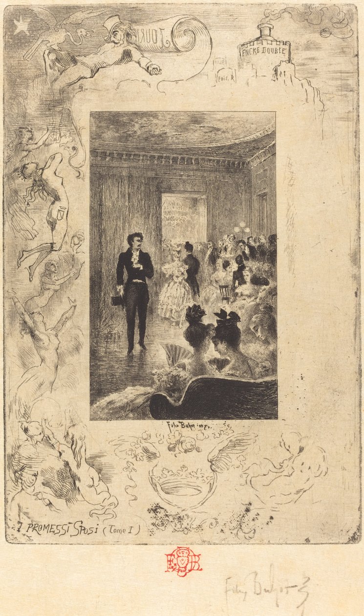Trolovade Trolovade, 18791880. av Felix Hilaire Buhot