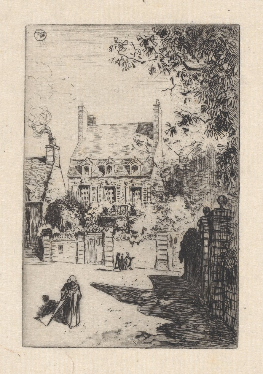 I provinserna - Huset Orléans Valognes, 1860-98. av Felix Hilaire Buhot
