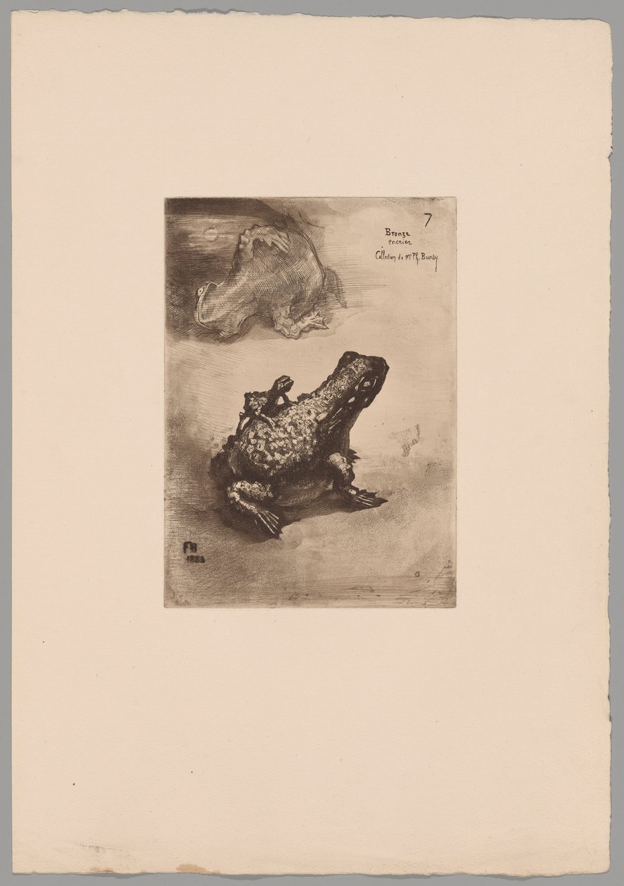 Japonism av Felix Hilaire Buhot