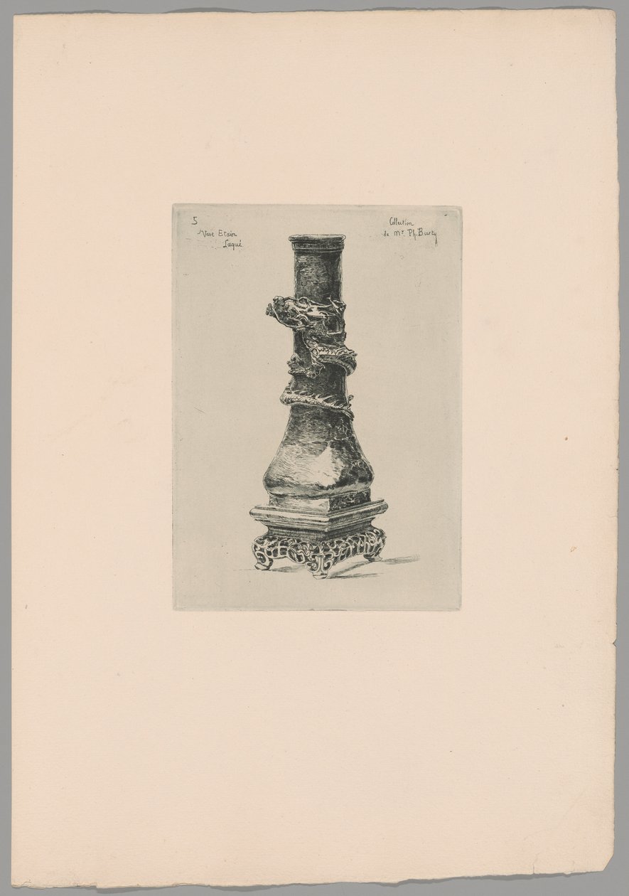 Japonism av Felix Hilaire Buhot