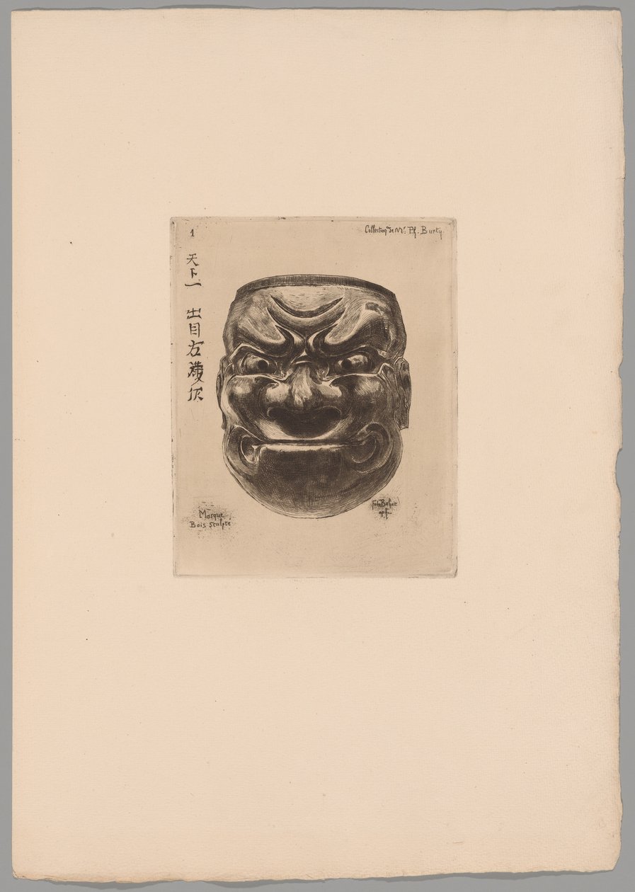 Japonism av Felix Hilaire Buhot