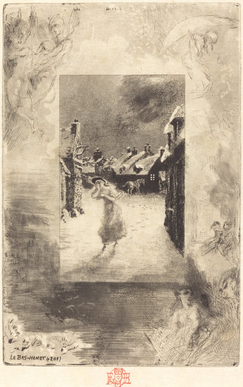 Nedre Hamet av Felix Hilaire Buhot