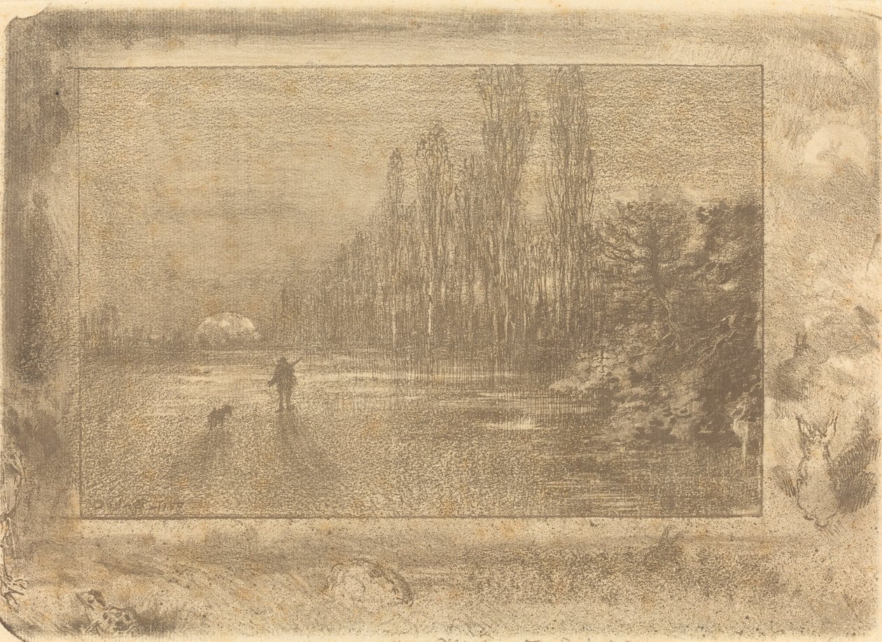 Den lilla jägaren Lille jägaren, 1892. av Felix Hilaire Buhot