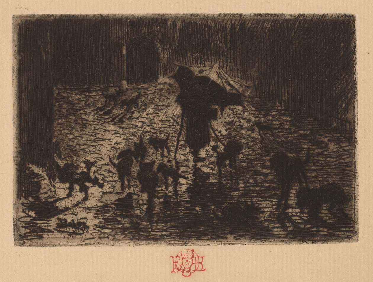 swedish av Felix Hilaire Buhot
