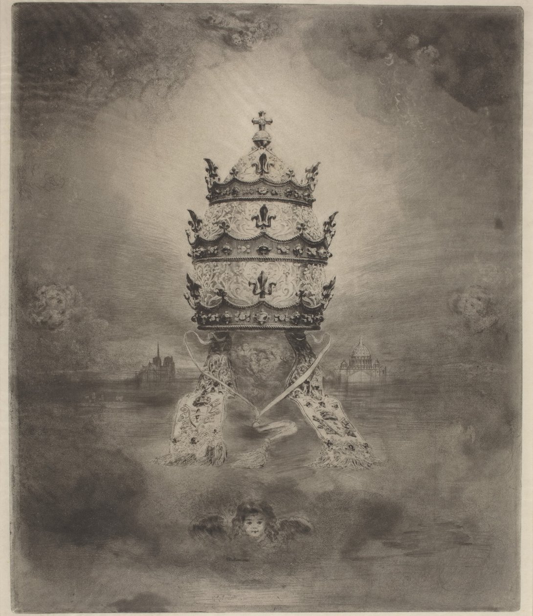 Tiaran av Felix Hilaire Buhot