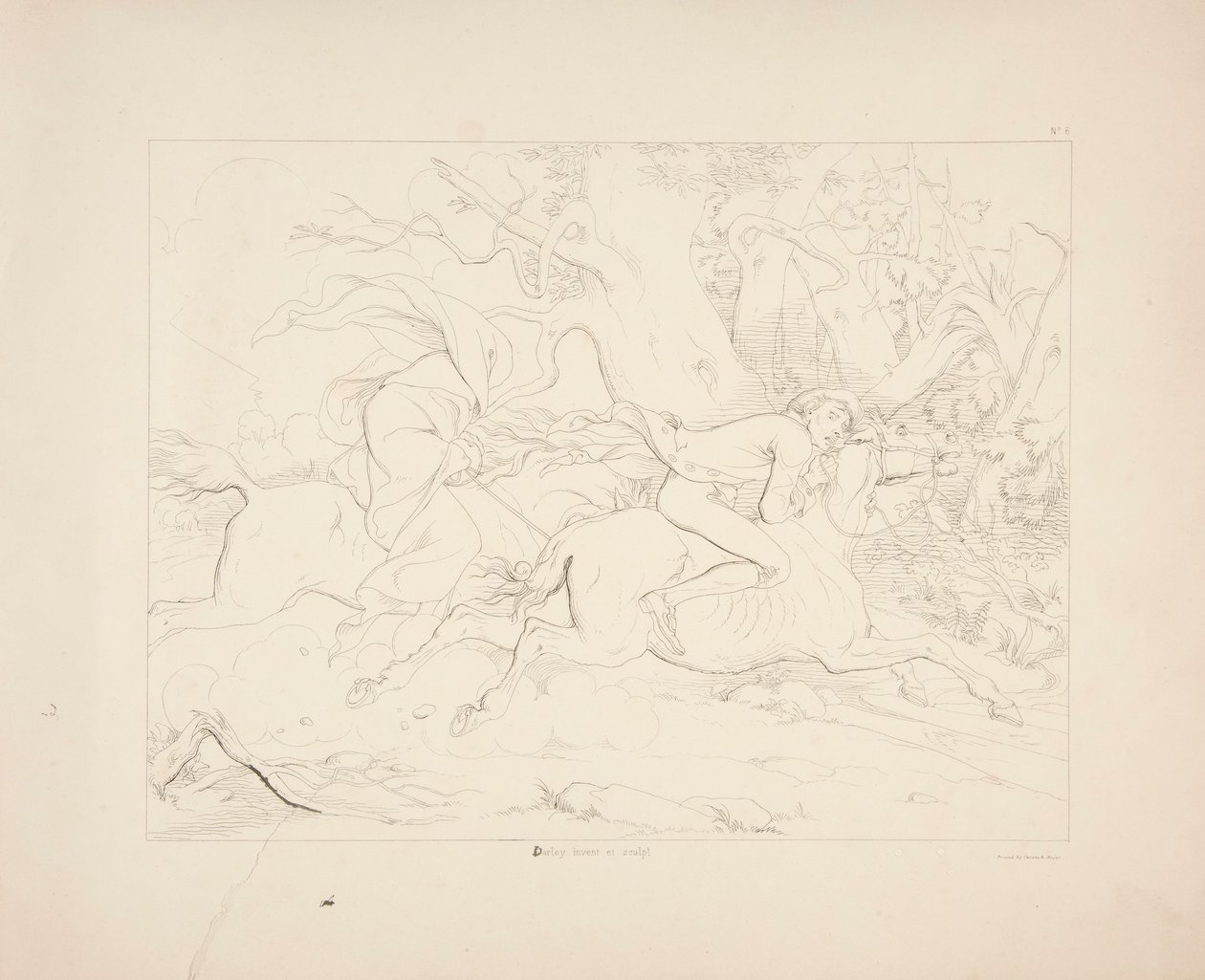 Legend of Sleepy Hollow, ark 6 av 6 av Felix O. C. Darley