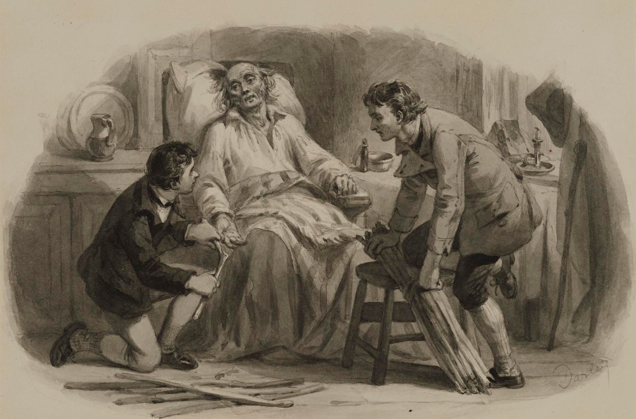 Liknelsen om pinnarna av Felix Octavius Carr Darley