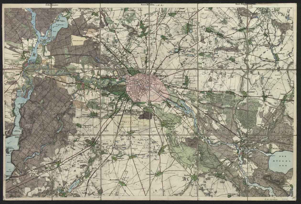 Gegend um Berlin av Ferdinand Böhm