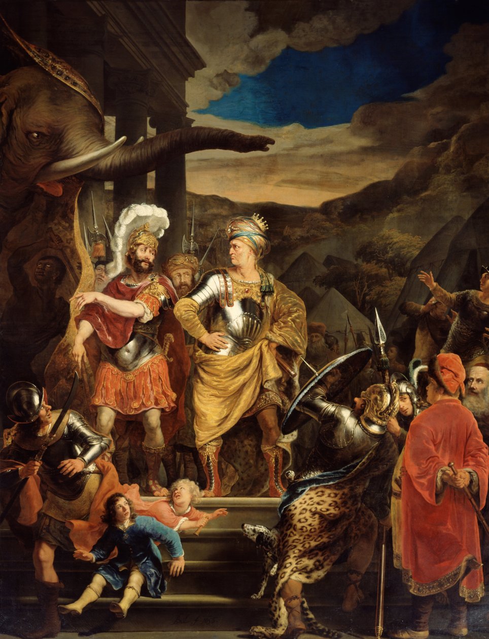 Fabritius och Pyrrhus av Ferdinand Bol