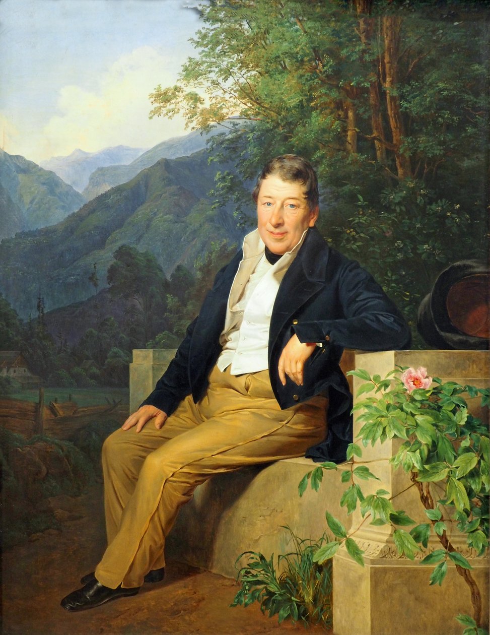 Bildnis Baron Moser av Ferdinand Georg Waldmuller