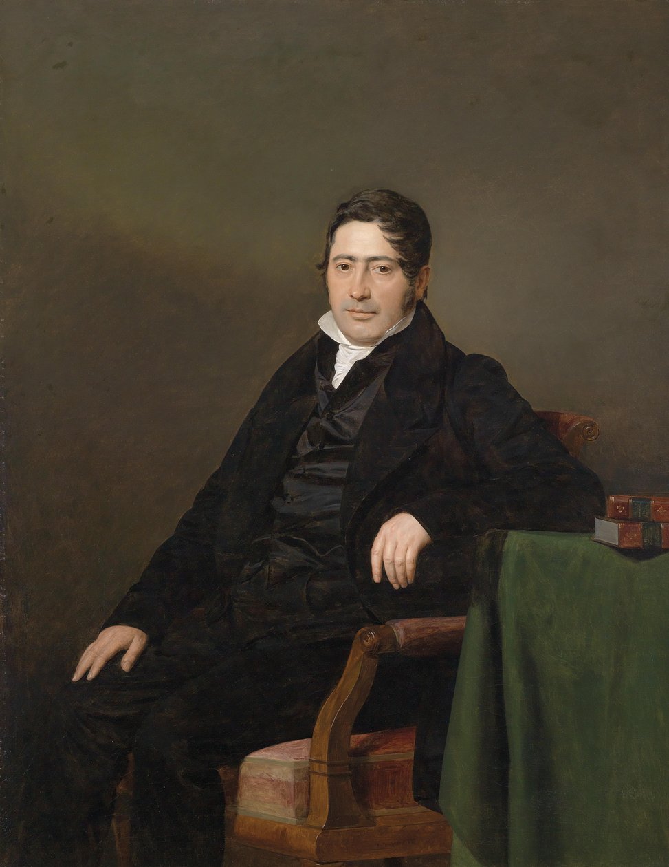 Bildnis des Universitätsprofessors Dr. med. Sigmund Caspar Fischer (1793-1860) av Ferdinand Georg Waldmuller