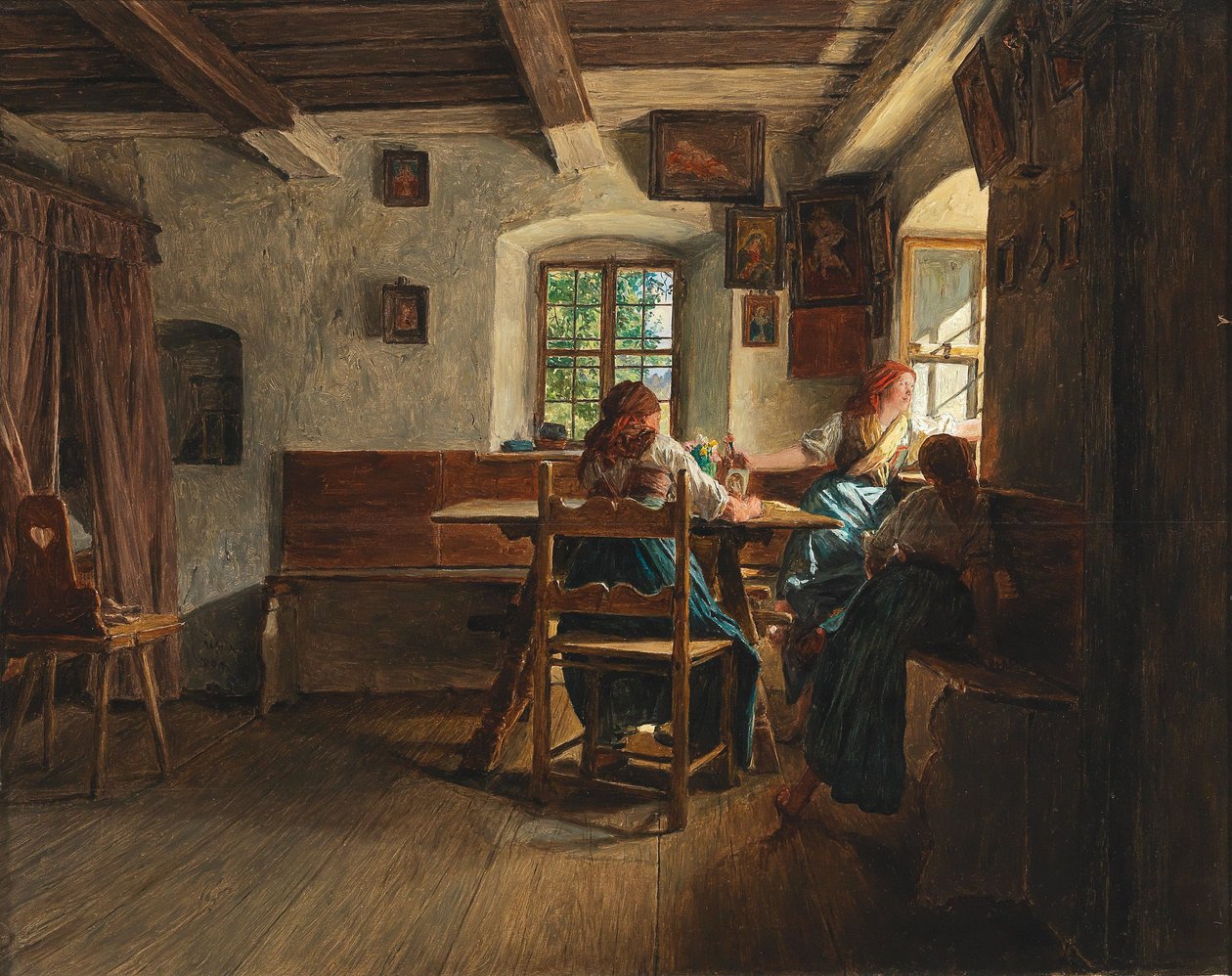 Hejdå av Ferdinand Georg Waldmuller