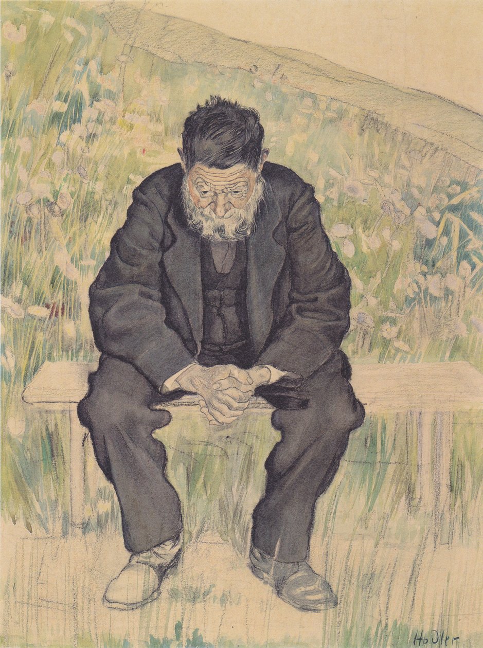  Arbeitslosn. av Ferdinand Hodler