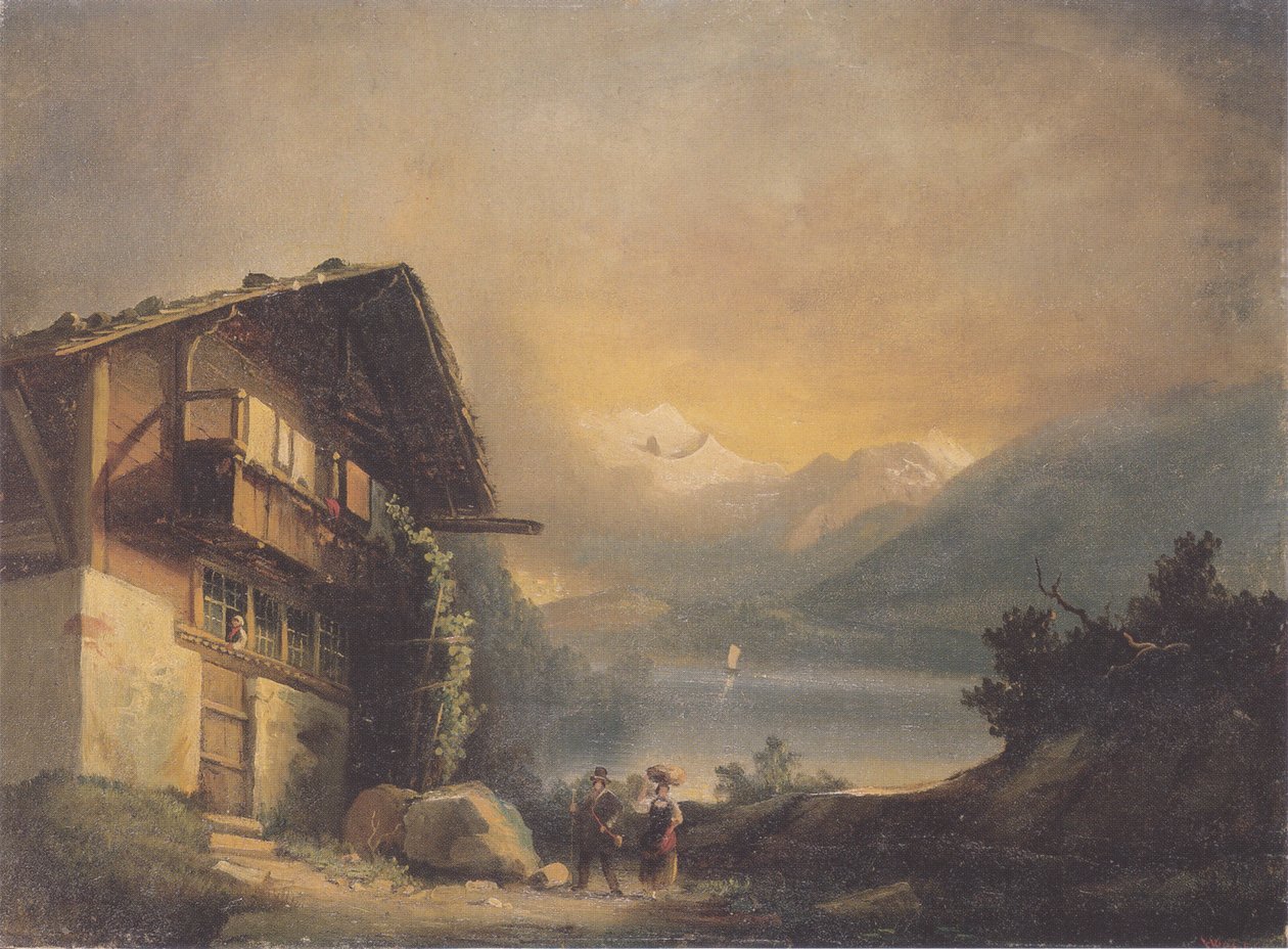 Charlet i Hilterfingen av Ferdinand Hodler
