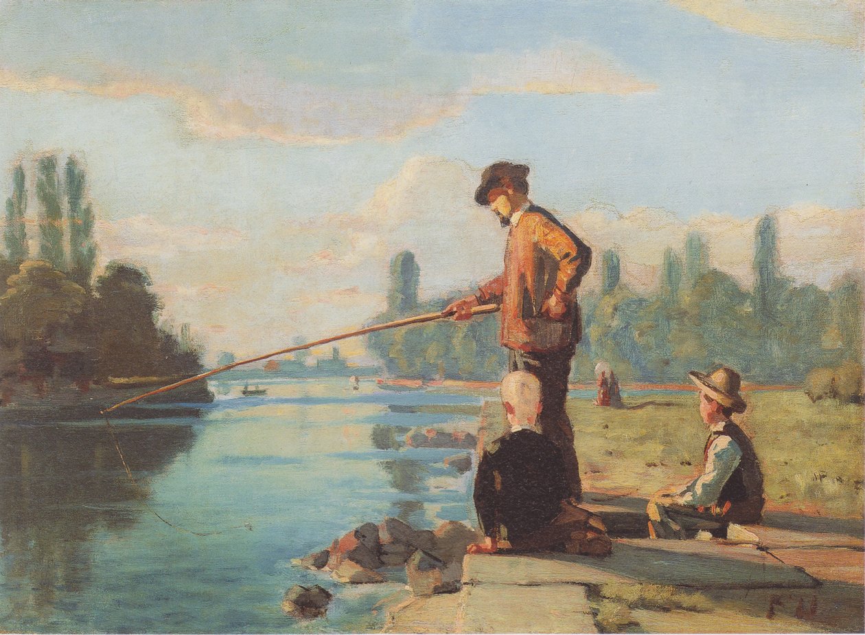 Fiskaren av Ferdinand Hodler