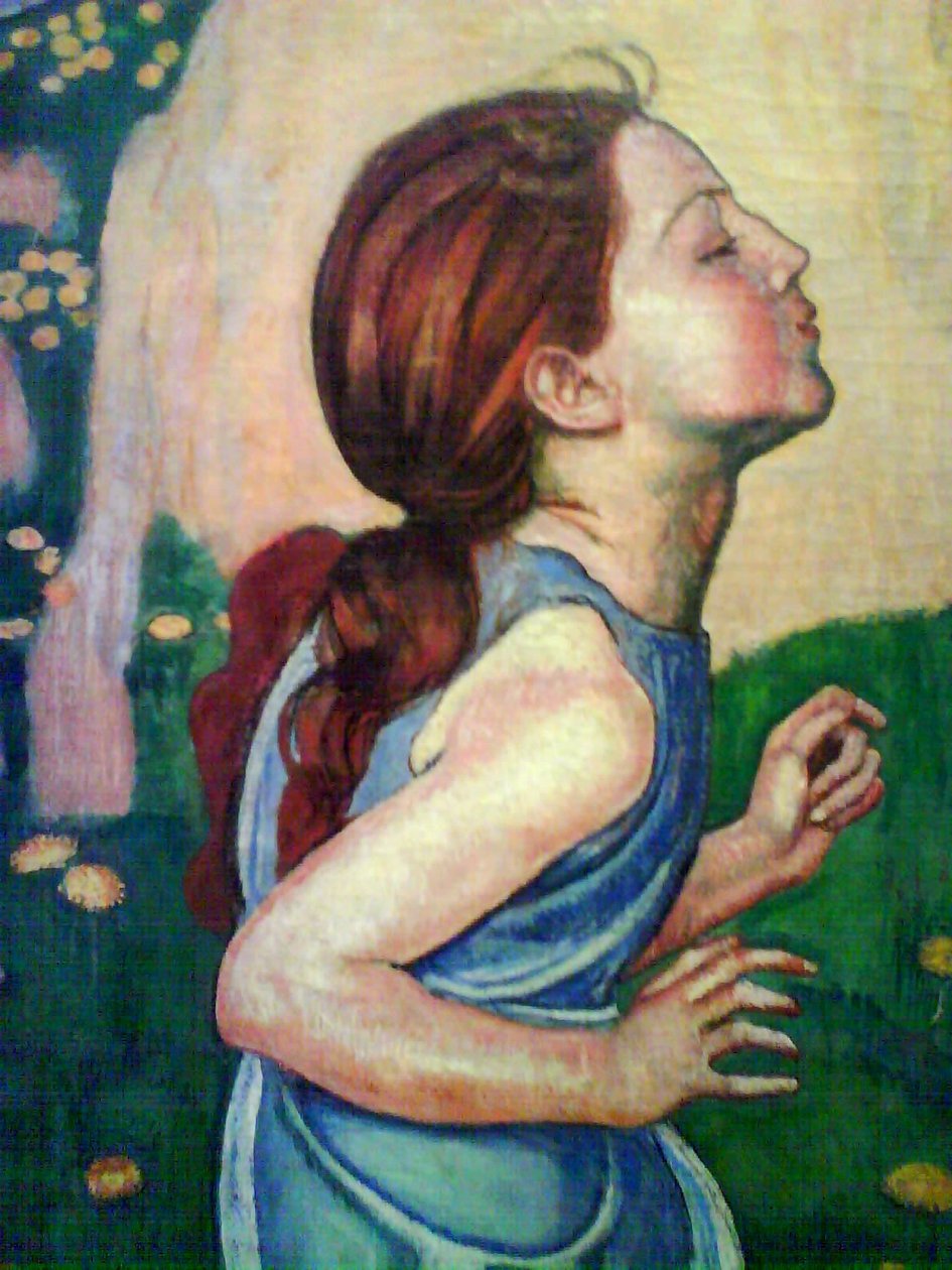 Der Fruhlingn av Ferdinand Hodler
