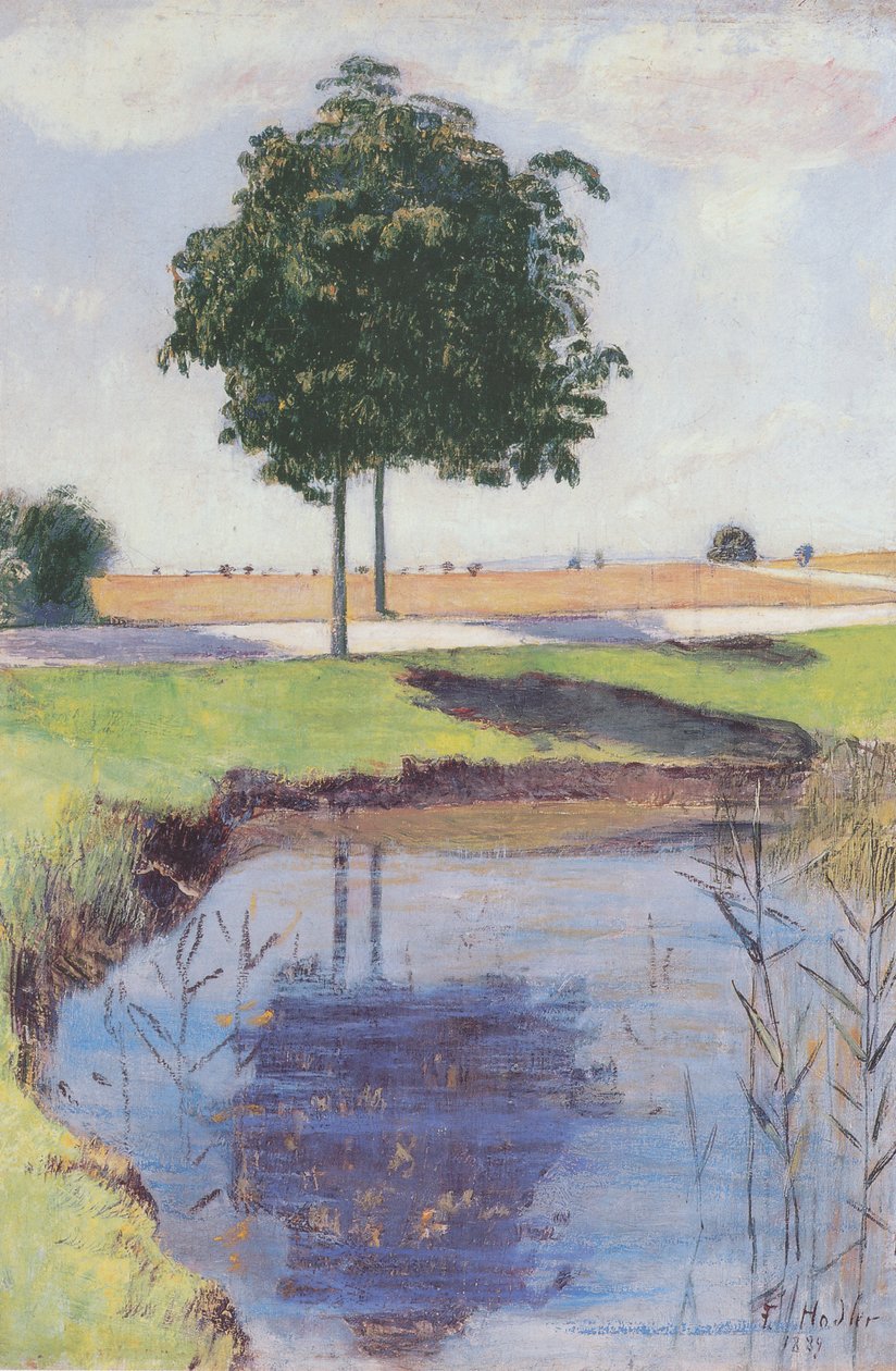 Kastanjeträden av Ferdinand Hodler