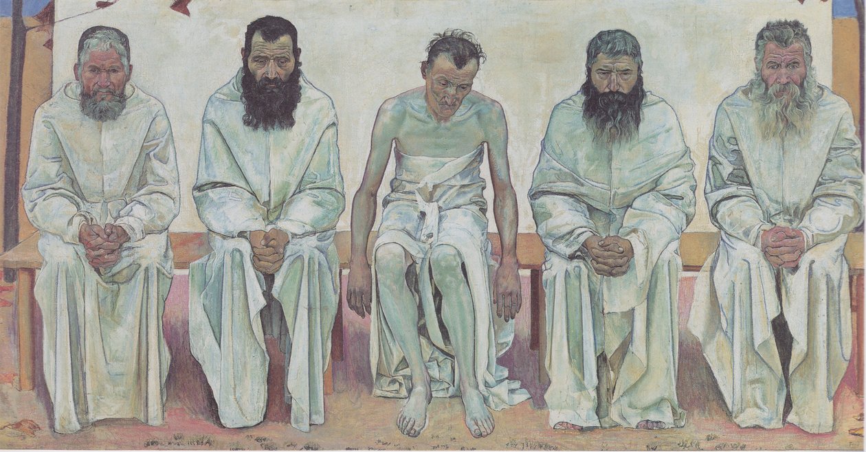 Trött på livet av Ferdinand Hodler