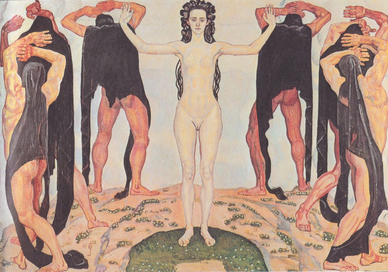 Sanningen II av Ferdinand Hodler