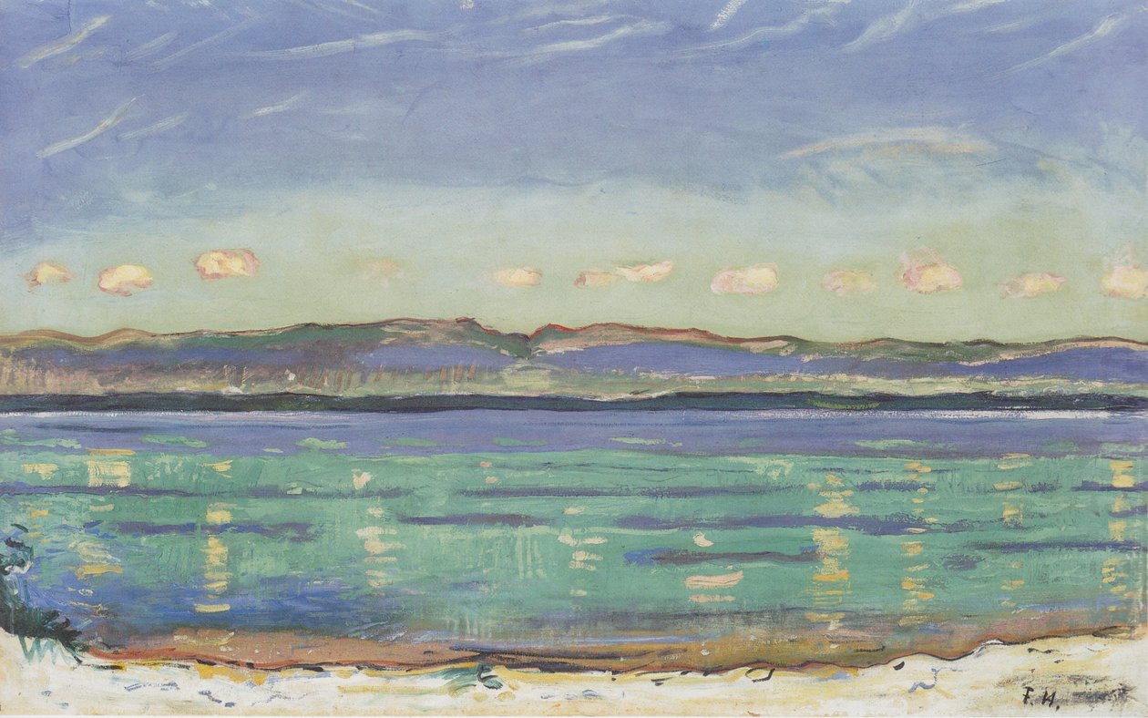 Scenisk rytm av former av Ferdinand Hodler