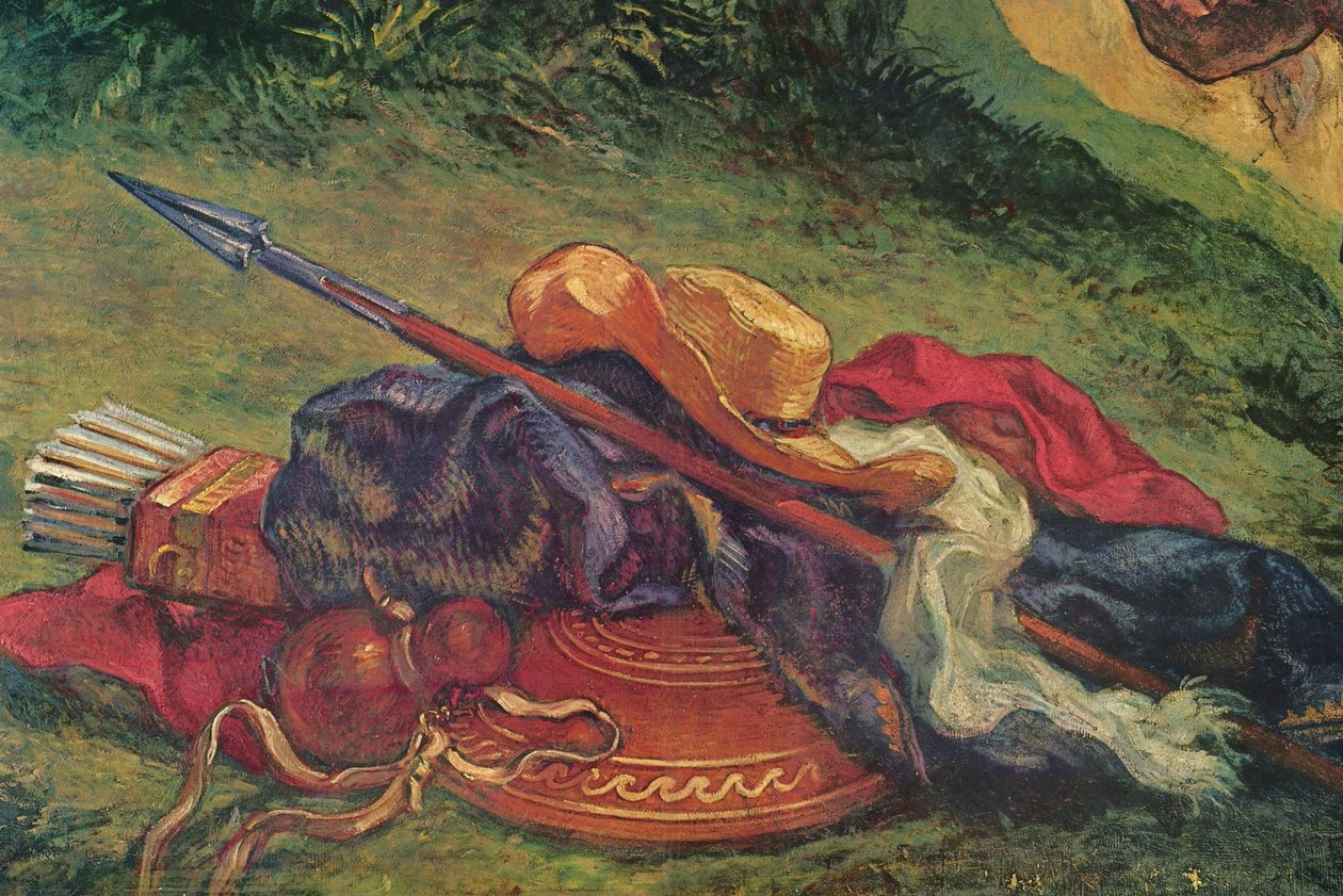 Kapelle der Heiligen Engel av Ferdinand Victor Eugene Delacroix