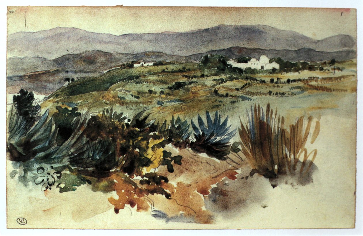 Morocco av Ferdinand Victor Eugene Delacroix