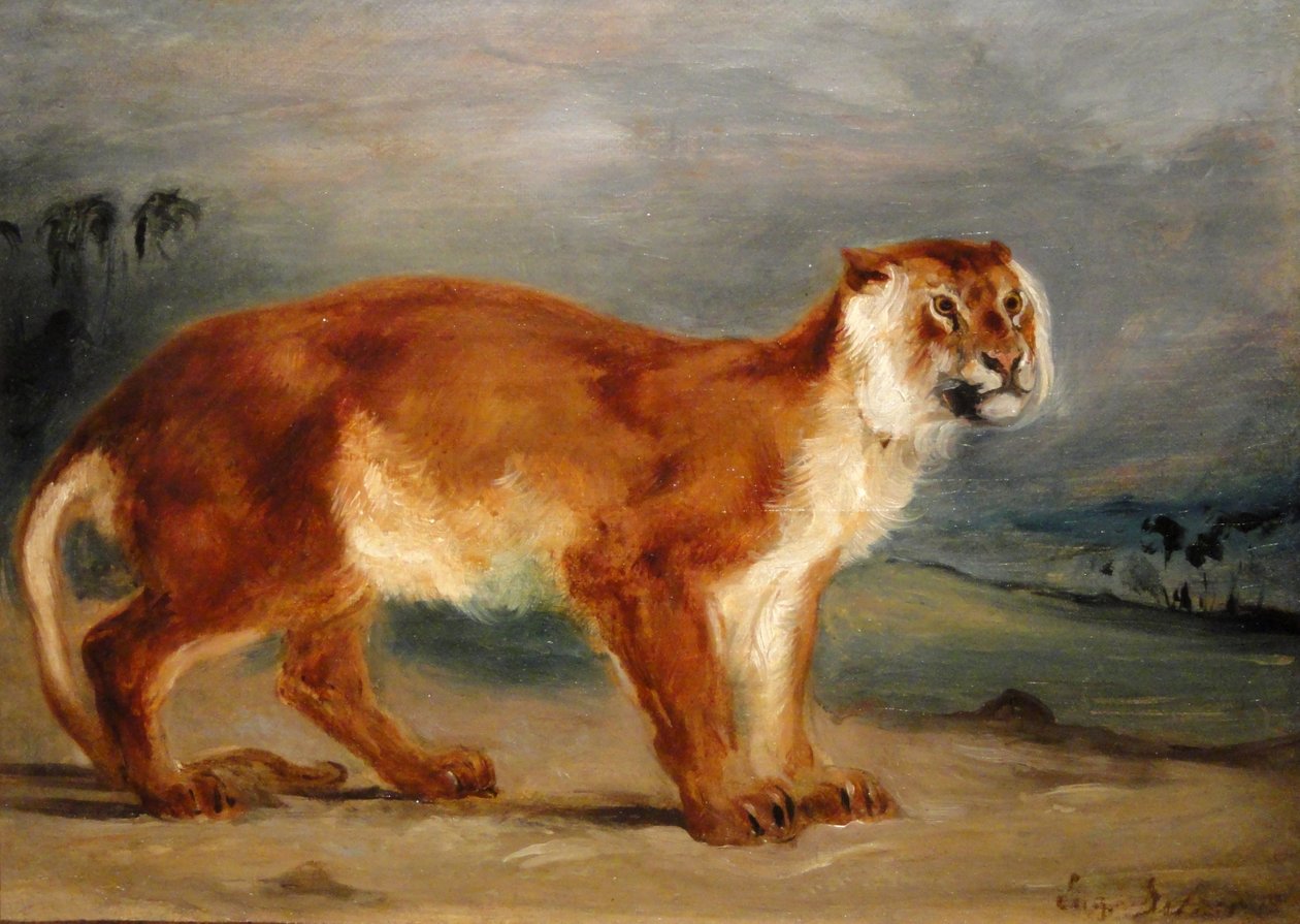 Ny Carlsberg Glyptotek av Ferdinand Victor Eugene Delacroix